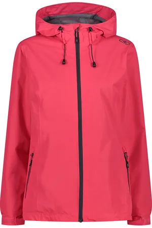 CMP Waterdicht damesjack met ripstop capuchon