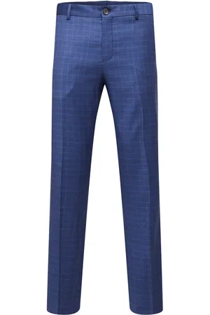 SELECTED Geruite pantalon Neil