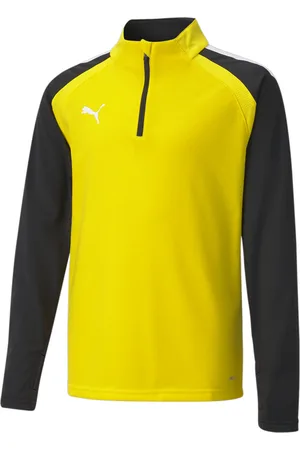 PUMA Kinder sweatshirt met 1/4 rits teamLIGA
