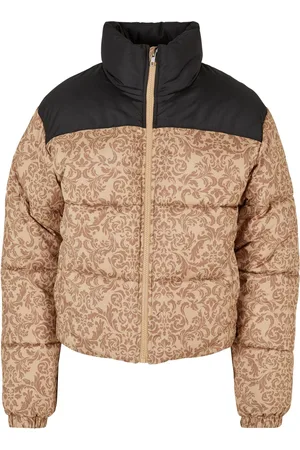 Urban classics Dames retro donsjack AOP Retro