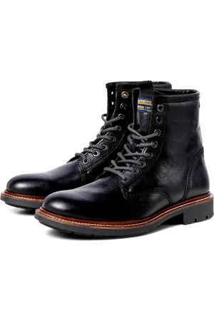 JACK & JONES Leren laarzen Tanner