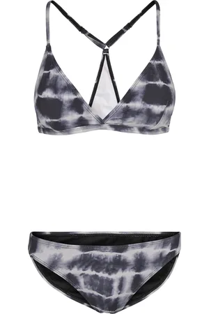 Urban classics Damesbikini tie dye triangle back