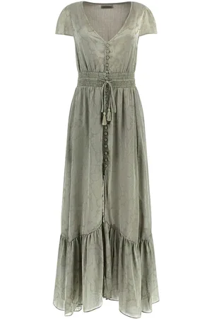 Guess Dames maxi-jurk met v-hals Destiny