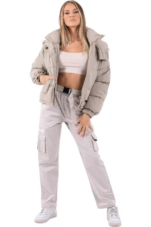 Sixth June Oversized korte hooded jas voor dames