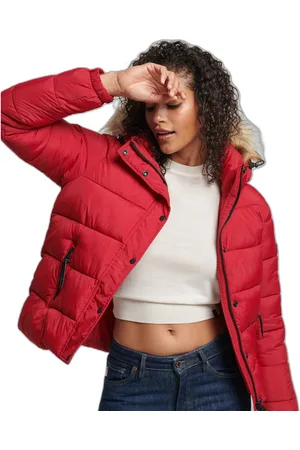 Superdry Kort damesjack met capuchon