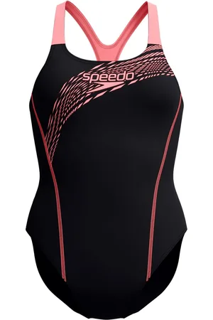 Speedo Dames zwempak uit 1 stuk Eco Medley Logo Medalist