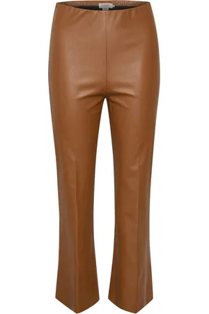 Soaked in Luxury Damesbroek Kaylee PU Kickflare