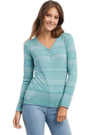 Ragwear Dames-T-shirt met lange mouwen Pinkki
