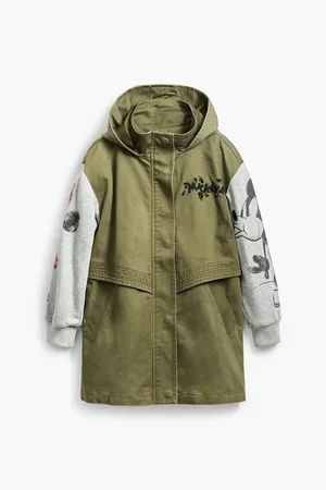 Desigual Parka met kap voor meisjes Mickey