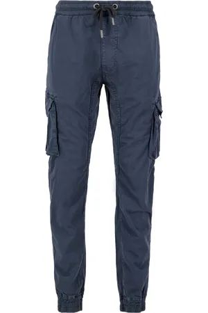 Alpha Industries Katoenen cargo broek Twill