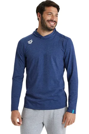 Arena T-shirt met lange mouwen en capuchon Team Panel