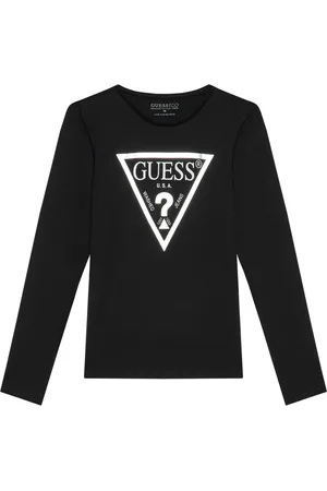 Guess Meisjes-T-shirt met lange mouwen Core