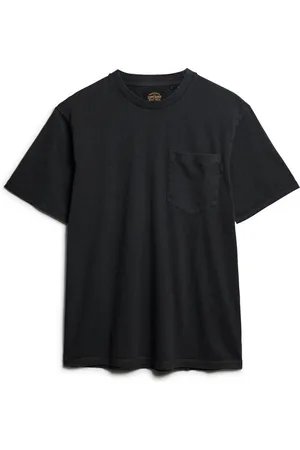 Superdry T-shirt met contraststiksels en een zak