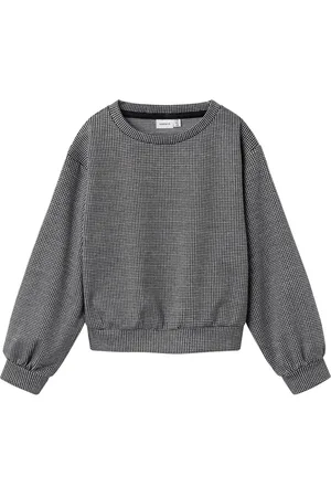 NAME IT Meisjesshirt met lange mouwen Nkfsacheckla