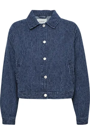 B YOUNG Dames spijkerjack Kanilla Dobby Denim