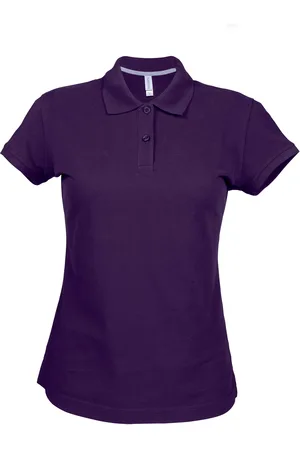 Kariban Korte mouw vrouwen polo