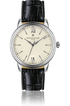 Philipp Blanc Krokodillenleren horloge Geneva