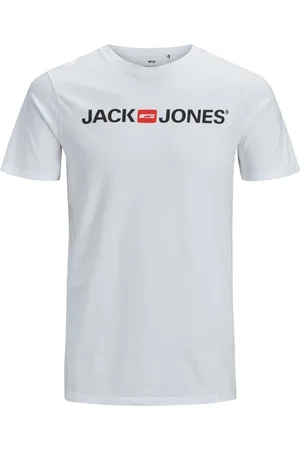JACK & JONES T-shirts col ras-du-cou ecorp logo (x3)