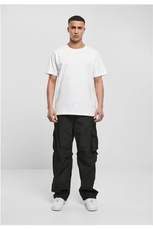 Urban classics Geritste cargo broek