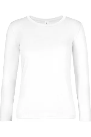B and C Dames-T-shirt met lange mouwen E190