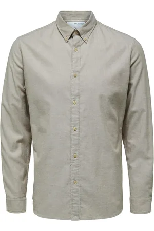 SELECTED Overhemd met lange mouwen slim Flannel