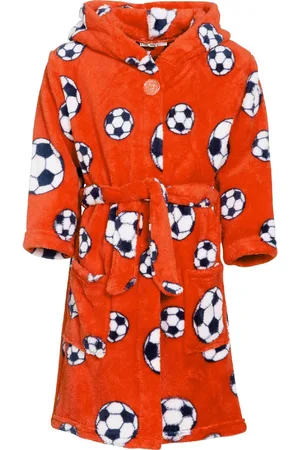 Playshoes Fleece badjas voor kinderen Soccer