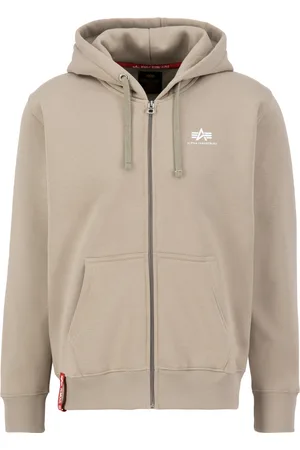 Alpha Industries Sweatshirt met capuchon en rits Basic