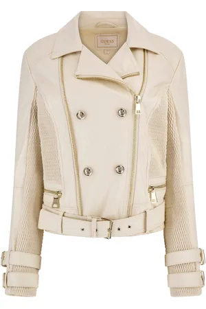 Guess Leren jas voor vrouwen Myla