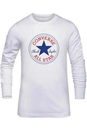 Converse Kinder-T-shirt met lange mouwen Chuck Patch