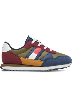 Tommy Hilfiger Trainers Flag Low Cut Lace-Up femme Flag