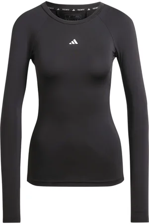 adidas Dames-T-shirt met lange mouwen Techfit