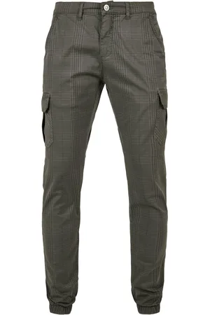 Urban classics Cargo broek AOP Glencheck