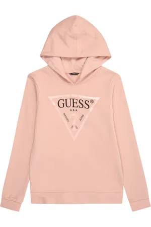 Guess Fleece hoodie met lange mouwen voor meisjes Core