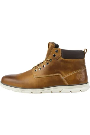 JACK & JONES Leren laarzen tubar honey