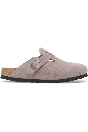 Birkenstock Klompen Boston Suede Leather