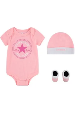 Converse Set muts + romper + slofjes voor babyjongens Classic CTP