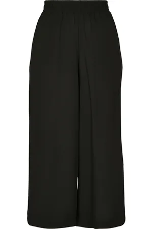 Urban classics Damesbroek wide viscose culotte