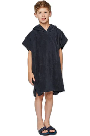 Proact Kinder badponcho met capuchon