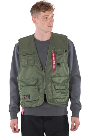 Alpha Industries Mouwloze jas Utility