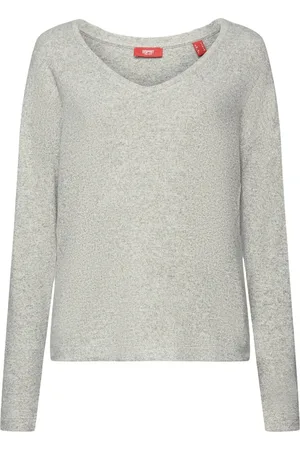 ESPRIT Geborsteld dames-T-shirt