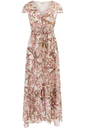 Guess Dames maxi-jurk met v-hals Destiny