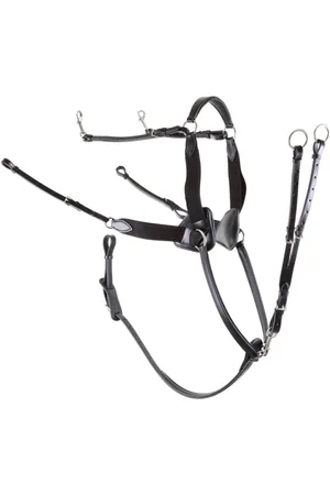 PREMIERE 5-punts elastische jachthalsband voor paarden