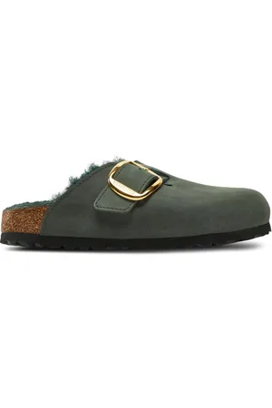Birkenstock Damesklompen Big Buckle Shearling