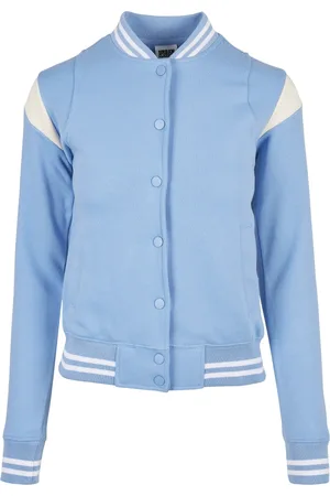 Urban classics Damesjack inset college-grandes tailles