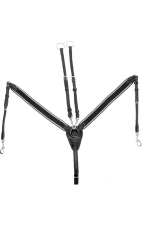 Supreme Dubbel leren jachtcollier UKE