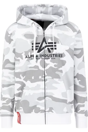 Alpha Industries Hooded sweatshirt met rits Basic
