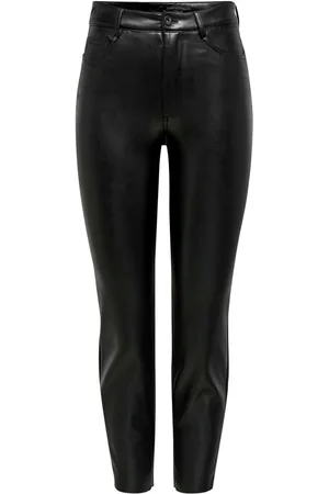 ONLY Damesbroek Emily imitation cuir