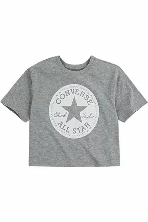 Converse Boxy meisjes-T-shirt Chuck Patch