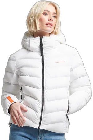 Superdry Damesjack met capuchon Microfibre