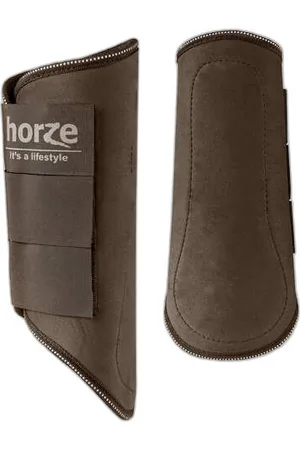 Horze Aan de voorkant gesloten paardenlaarzen met schapenvacht voering